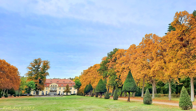 Goldener Herbst Schloss Hasenwinkel