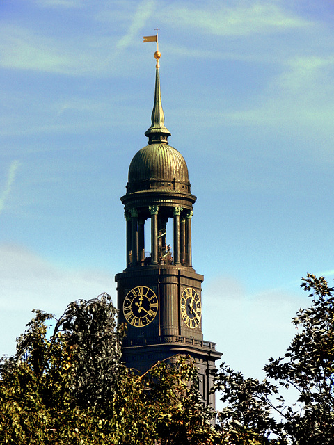 St. Michaelis Kirche, Hamburg, Germany.