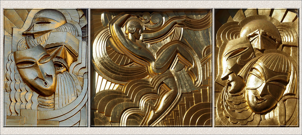 Façade des Folies Bergère (détails)