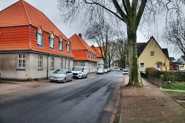 Barbarastraße (Victoria-Siedlung, Lünen) / 4.03.2023