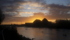 Sunrise on the River Leven