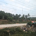 On the road again from our train