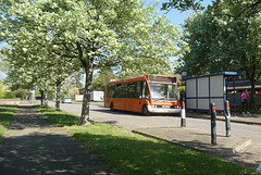 Mulleys Motorways YJ57 YDB in Bury St. Edmunds - 30 Apr 2025 (P1200901)
