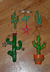 Cactus ornaments