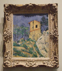 The House with the Cracked Walls by Cezanne in the Metropolitan Museum of Art, May 2011