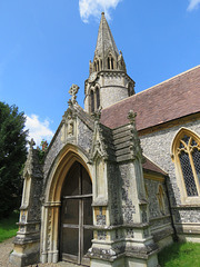 welford church, berks (4) c19 by talbot bury 1852-8