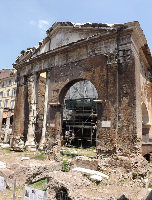 The Porticus Octaviae in Rome, June 2012