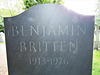 aldeburgh church, suffolk (63) tombstone of composer benjamin britten +1976