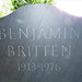 aldeburgh church, suffolk (63) tombstone of composer benjamin britten +1976