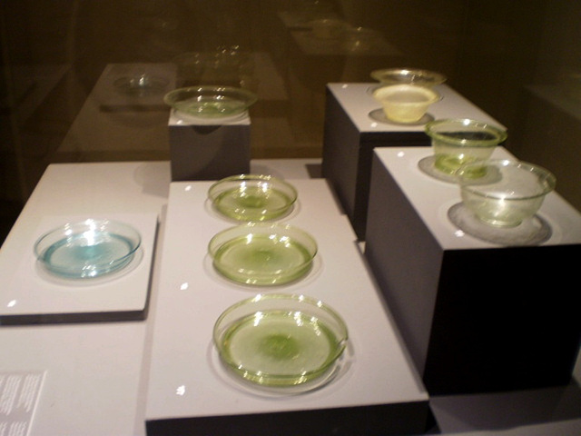 Roman glassware (1st century AD).