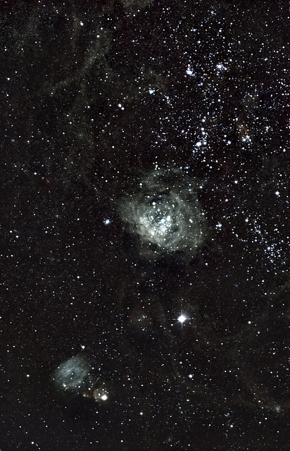 NGC1966-62-65-70 Giant filamentary shell nebulae
