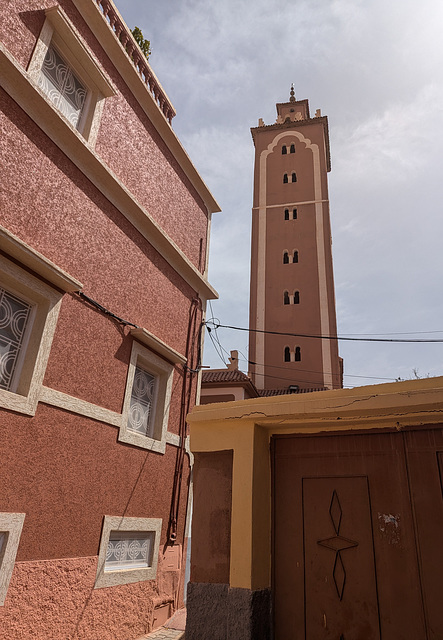 Belle vue sur une mosquée