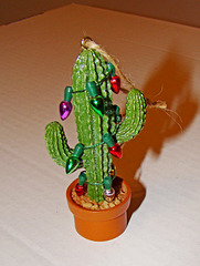 Saguaro ornament