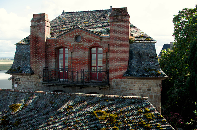 The Rooftops of Mont Saint Michel (xvii)