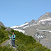 Alaska, At the Start of the Trek to the Worthington Glacier