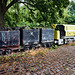 Grubenbahn zur Erinnerung an die ehemalige Zeche Gibraltar Erbstollen (Bochum-Stiepel) / 13.07.2023