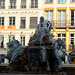 fontaine de la Place des Terreaux a Lyon.