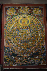 Kathmandu, Exhibit in Boudha Stupa Thanka Centre