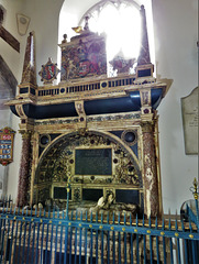 chelsea old church, london (46) c16  tomb of gregory fiennes, lord dacre +1594