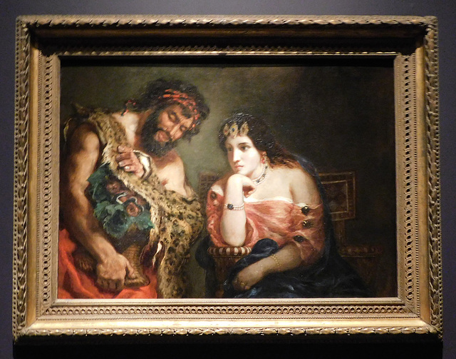 Cleopatra and the Peasant by Delacroix in the Metropolitan Museum of Art, January 2019