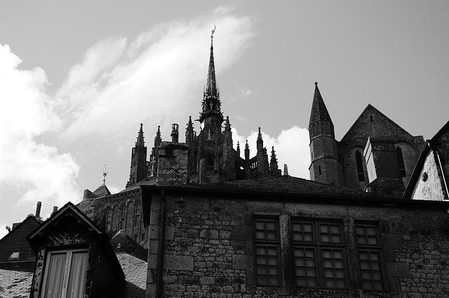 The Rooftops of Mont Saint Michel (xix)