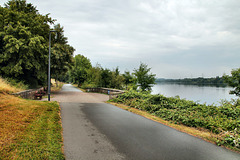 Weg am Kemnader See (Bochum-Stiepel) / 13.07.2023