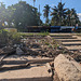 Escalier de plage à nettoyer / Beach stairs to clean up