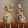 Detail of Chinese Musicians on Horseback in the Philadelphia Museum of Art, January 2012