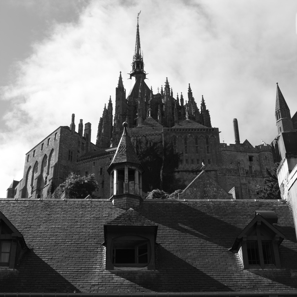 The Rooftops of Mont Saint Michel (xx)