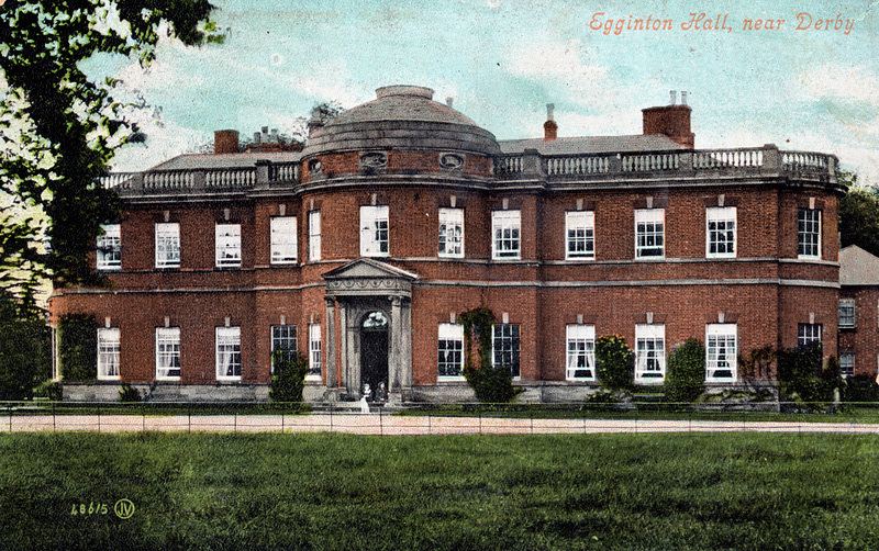 Egginton Hall, Derbyshire (demolished)