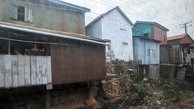 Depuis le train en quittant Sihanoukville