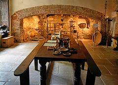 Elizabethan Kitchen at Athelhampton.