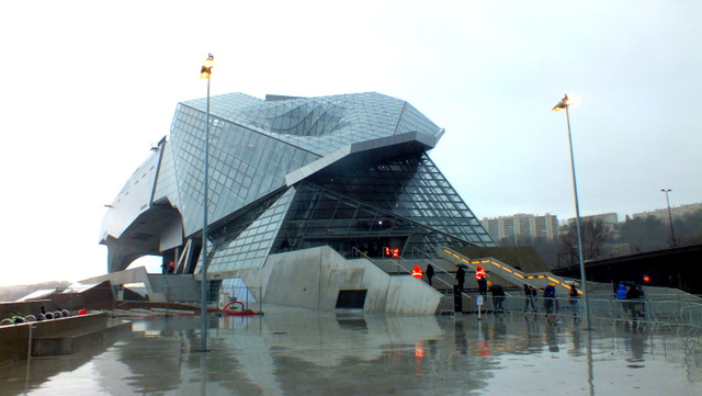 Le nouveau musée de Lyon.