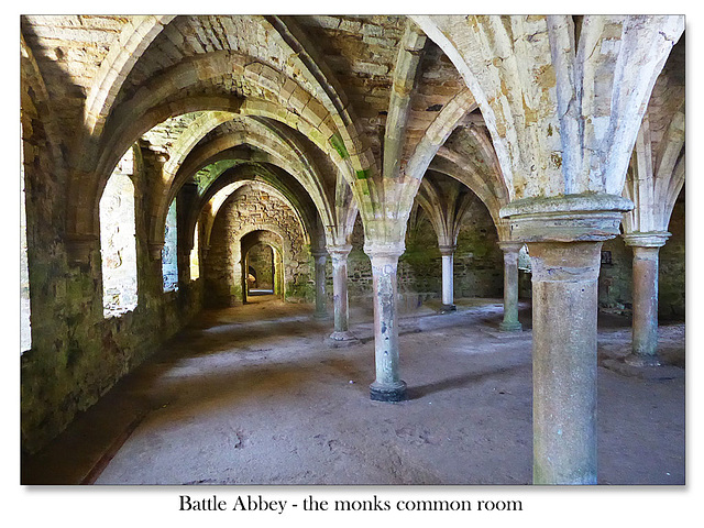 The common room - Battle Abbey - 30.8.2016