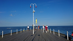 Ende der Seebrücke Sopot