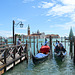 Gondeln am Markusplatz Venedig