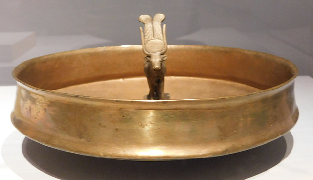 Carinated Bowl Holding a Hathor Cow in the Metropolitan Museum of Art, January 2026