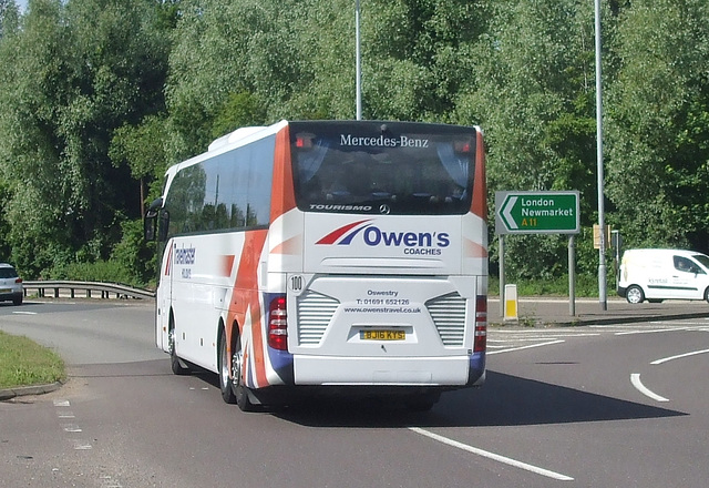 DSCF7568 Owen’s of Oswestry BJ16 KYS at Barton Mills - 9 Jun 2017