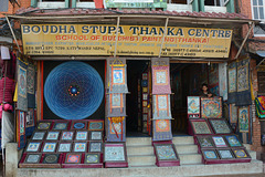 Kathmandu, Boudha Stupa Thanka Centre