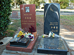 Bruce Lee's resting place