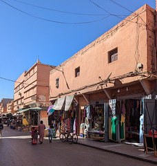 Rue commerciale du Maroc