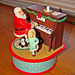 Santa playing a piano - music box
