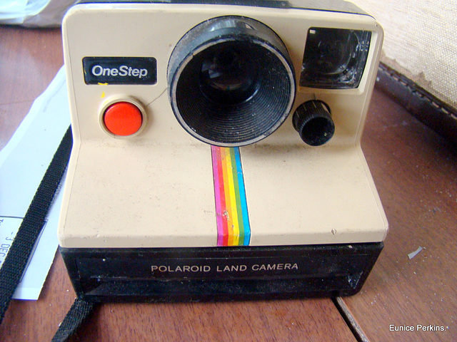 Old Poloroid Camera.