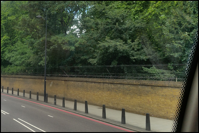 The Queen's garden fence