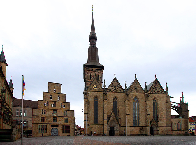 Marienkirche und Stadtwaage