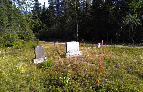 Un cimetière très discret.......