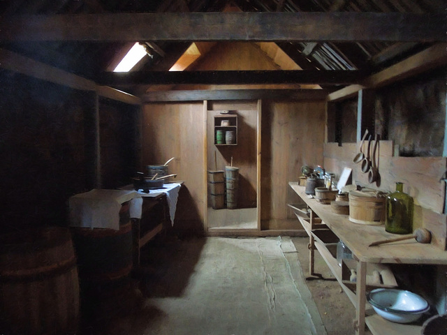 kitchen, sod house