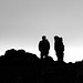 hikers, Etna