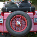 The wheel butt of a Jaguar SS100