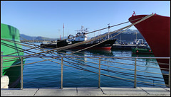 Cuerdas en el puerto.